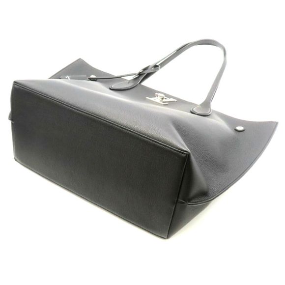 Louis Vuitton LockMe Hippo Shoulder Bag Noir Calf Leather Black - Picture 4 of 8